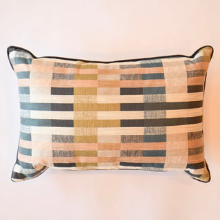 Woven Stripe Lumbar Pillow