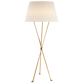 Aerin's Lebon Brass Glid Luxury Floor Lamp - 62" - Details and Design - Floor Lamp - Visual Comfort