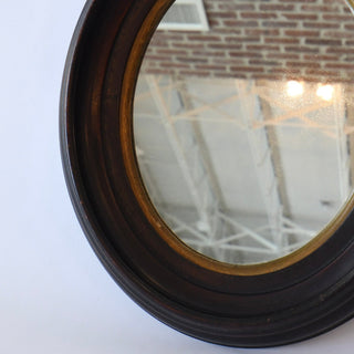 Antique Wood Oval Mirror - Details and Design - Antique Mirror - Details and Design