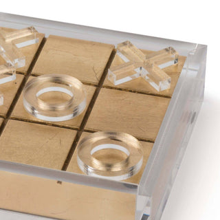 Modern Acrylic Tic - Tac - Toe Game Set | Stylish Entertainment | Elegant Game Set - Details and Design - Accessories - Regina Andrew