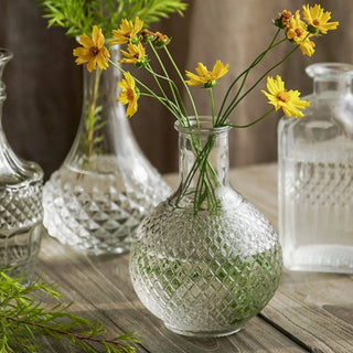 Rustic Glass Flower Vase, Jumbo Size | Sweet Home Deco - Details and Design - Vase - Sweet Home Deco