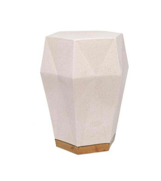 Shelby - Indoor/Outdoor Ceramic Stool - Details and Design - chairs - Made Goods