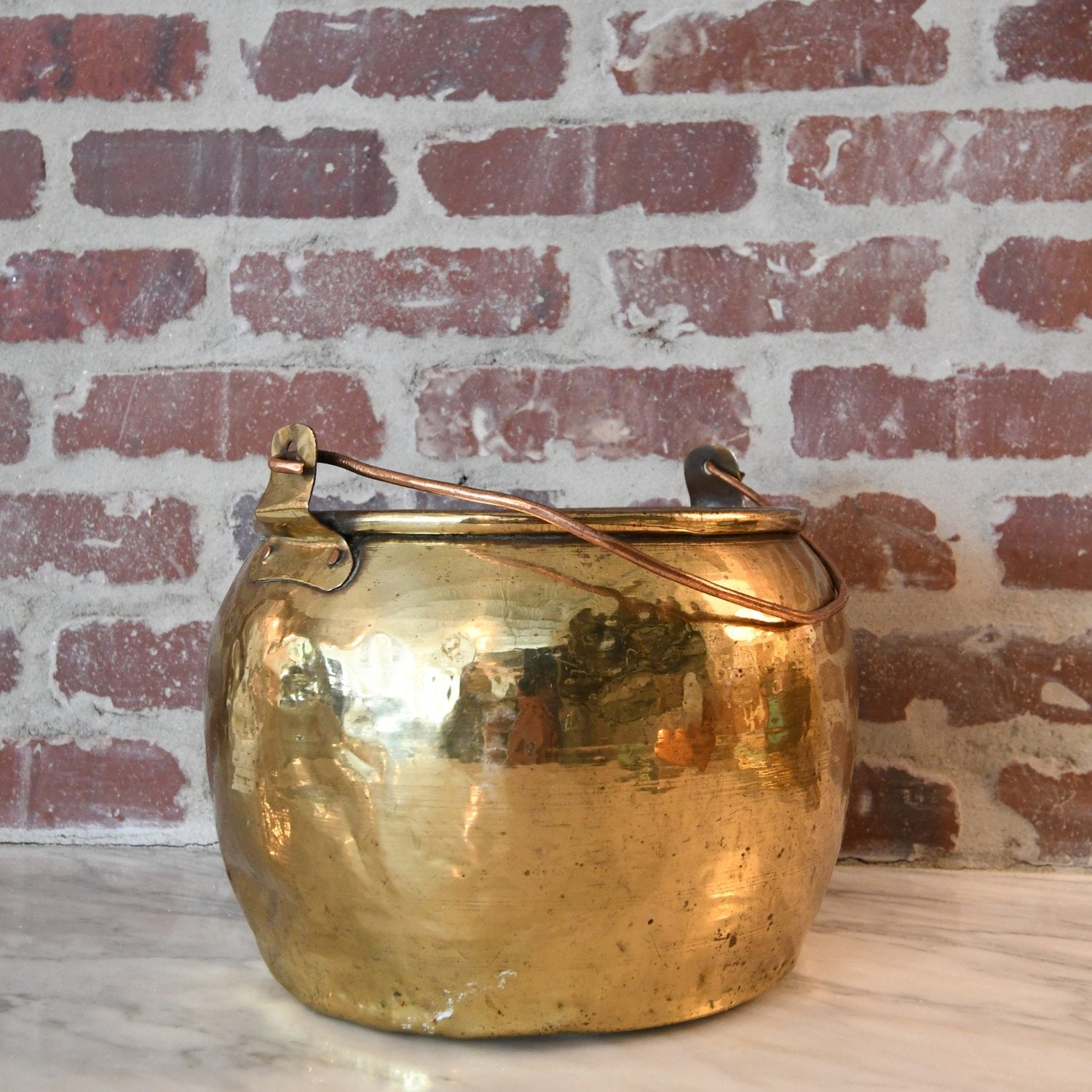 Large Brass Pot - DA8518688