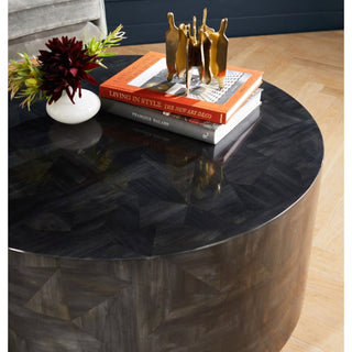 Boyd Coffee Table in Dark Faux Horn - Details and Design - coffee table - Madegoods