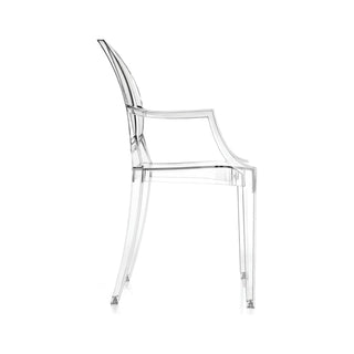 Crystal Louis Ghost Chair with Arms by Philippe Starck, Set of 2 - Details and Design - Chair - Kartell