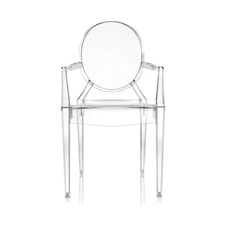 Crystal Louis Ghost Chair with Arms by Philippe Starck, Set of 2 - Details and Design - Chair - Kartell