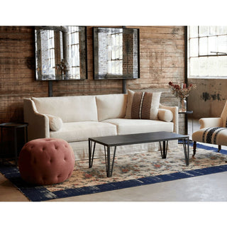 Living Room Pouf Stool Ottoman 26" - Details and Design - Pouf - Cisco
