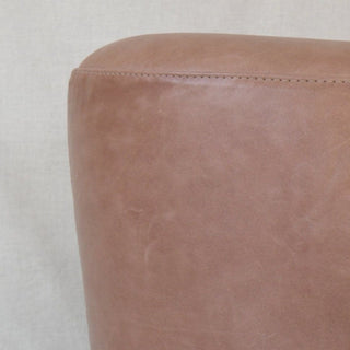 Blush Pink Leather Polly Swivel Counter Stool - Chic and Functional