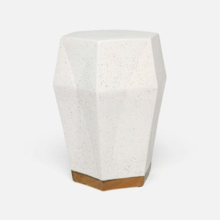 Made Goods Indoor/Outdoor Shelby Ceramic Stool Drink Table