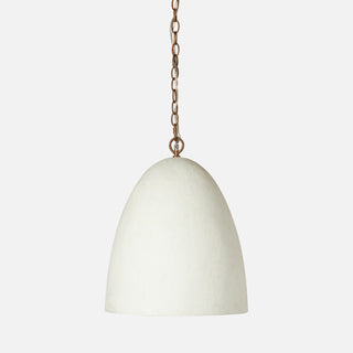 White/Gold Plaster Talynn Ceiling Pendant Lamp – Modern elegance