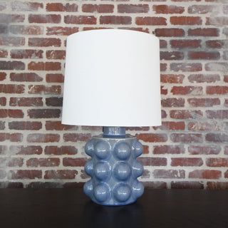 Vedra Medium Blue Table Lamp - Details and Design - Table Lamp - Details and Design Showroom