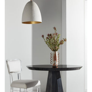 White/Gold Plaster Talynn Ceiling Pendant Lamp - Details and Design - Pendant Lamps - Made Goods